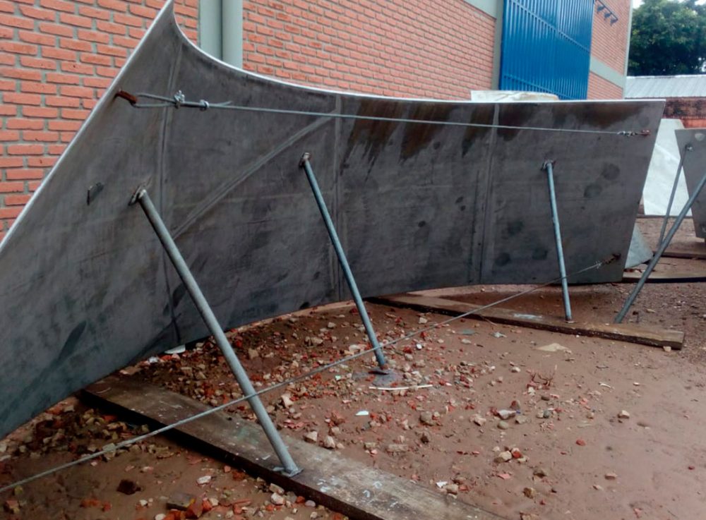 Prefabricado de codo inoxidable
